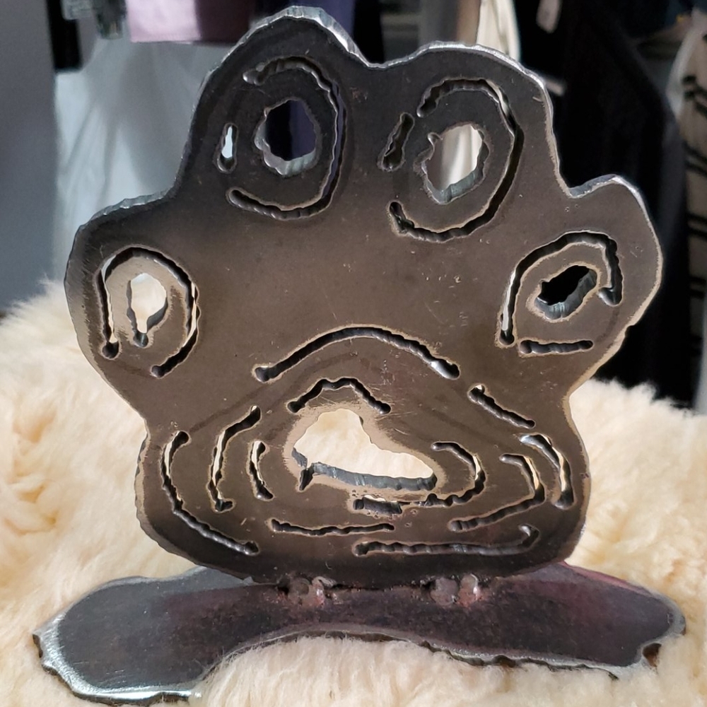 Unique Plasma Cut Table Art Piece